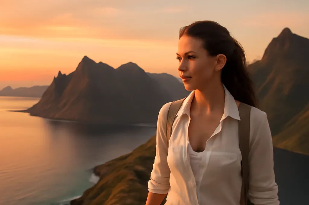 Iles Lofoten en ete : randonnee et soleil de minuit