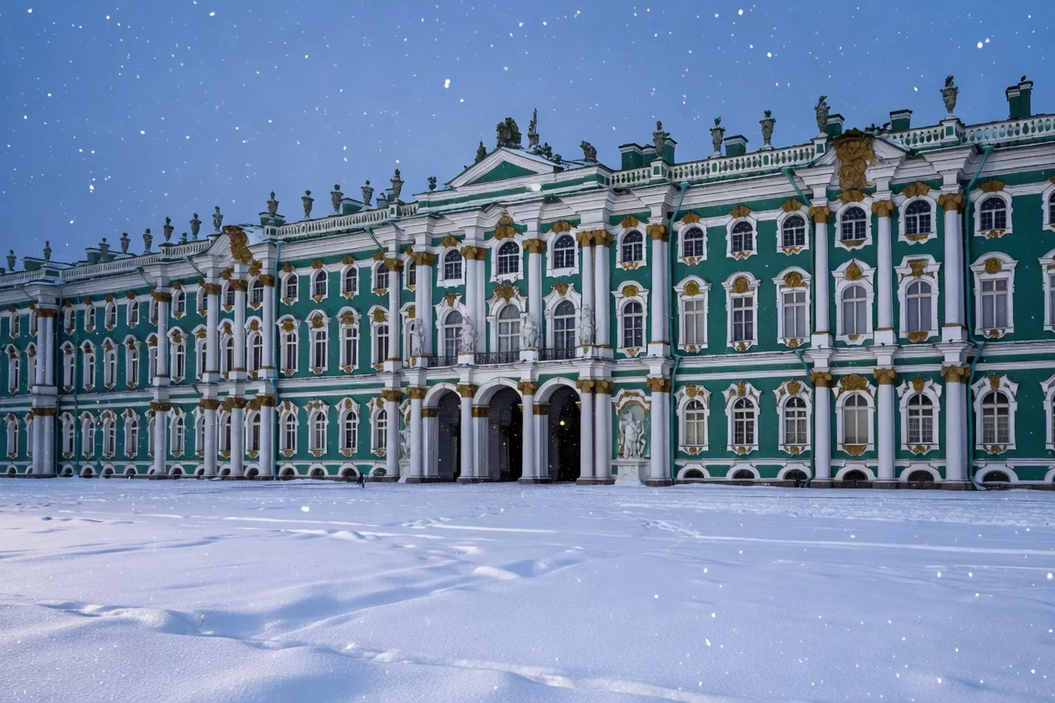 Saint-Petersbourg en hiver : la Venise du Nord sous la neige